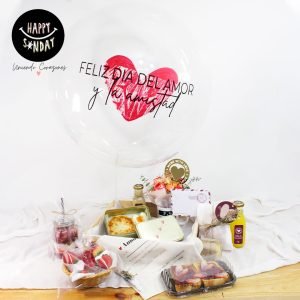 Desayuno para compartir en amor y amistad