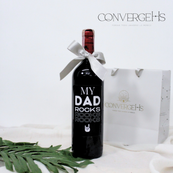 Regalos de botella de vino para el Día del padre